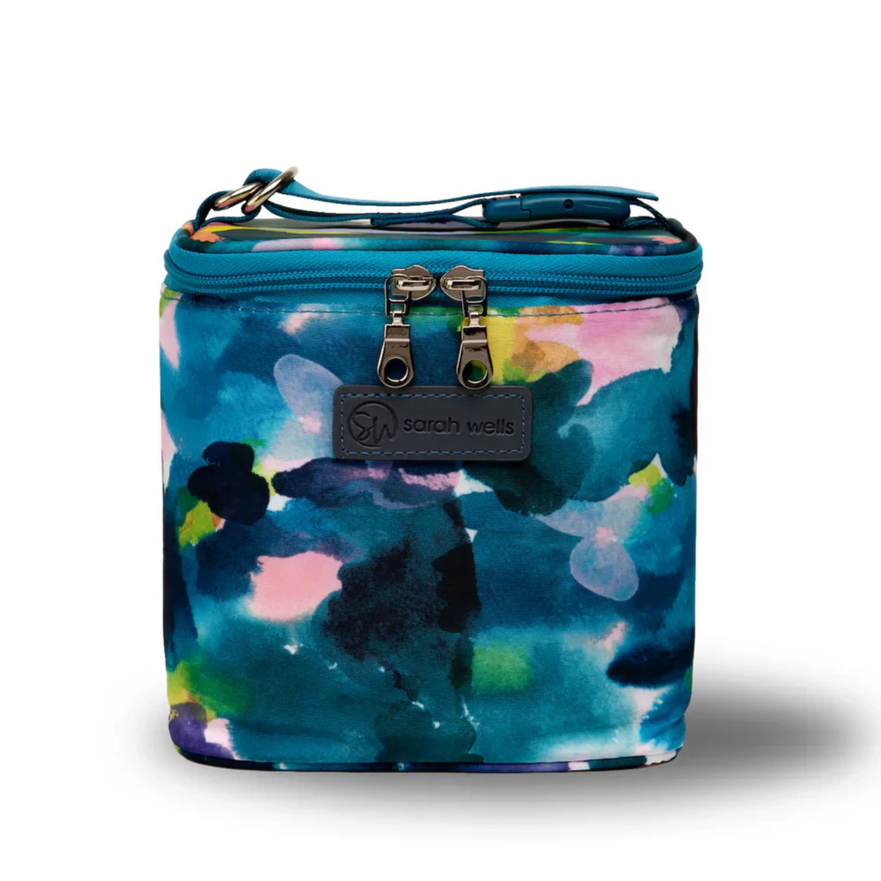 Sarah Wells Cold Gold Breastmilk Cooler Bag (Ice Pack Included) (Aquarelle)