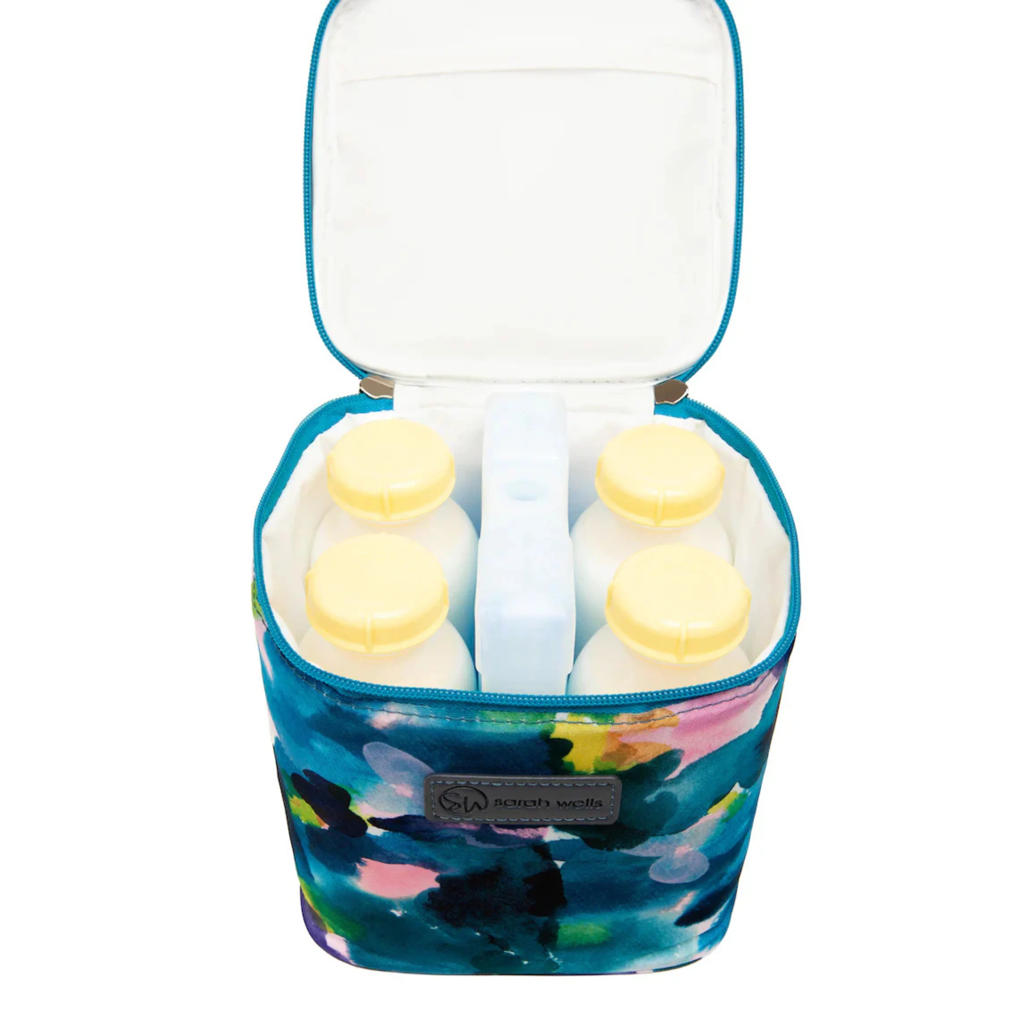 Sarah Wells Cold Gold Breastmilk Cooler Bag (Ice Pack Included) (Aquarelle) - Image 3