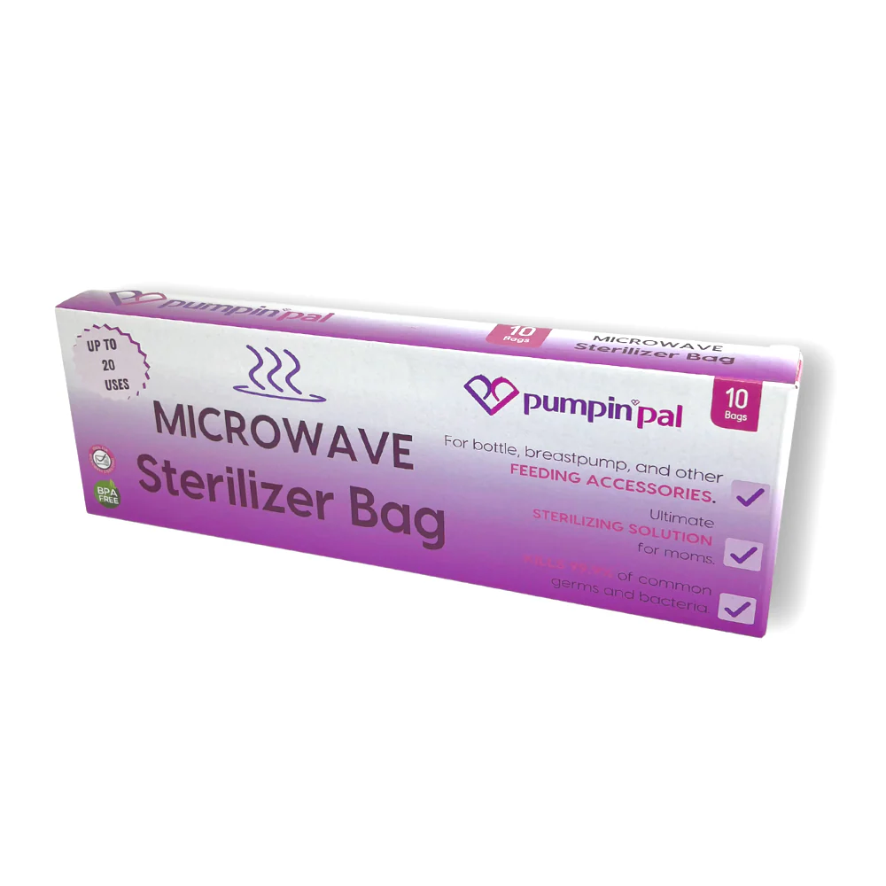 Pumpin' Pal Microwave Sterilizer Steam Bags — 10 Count - Image 3