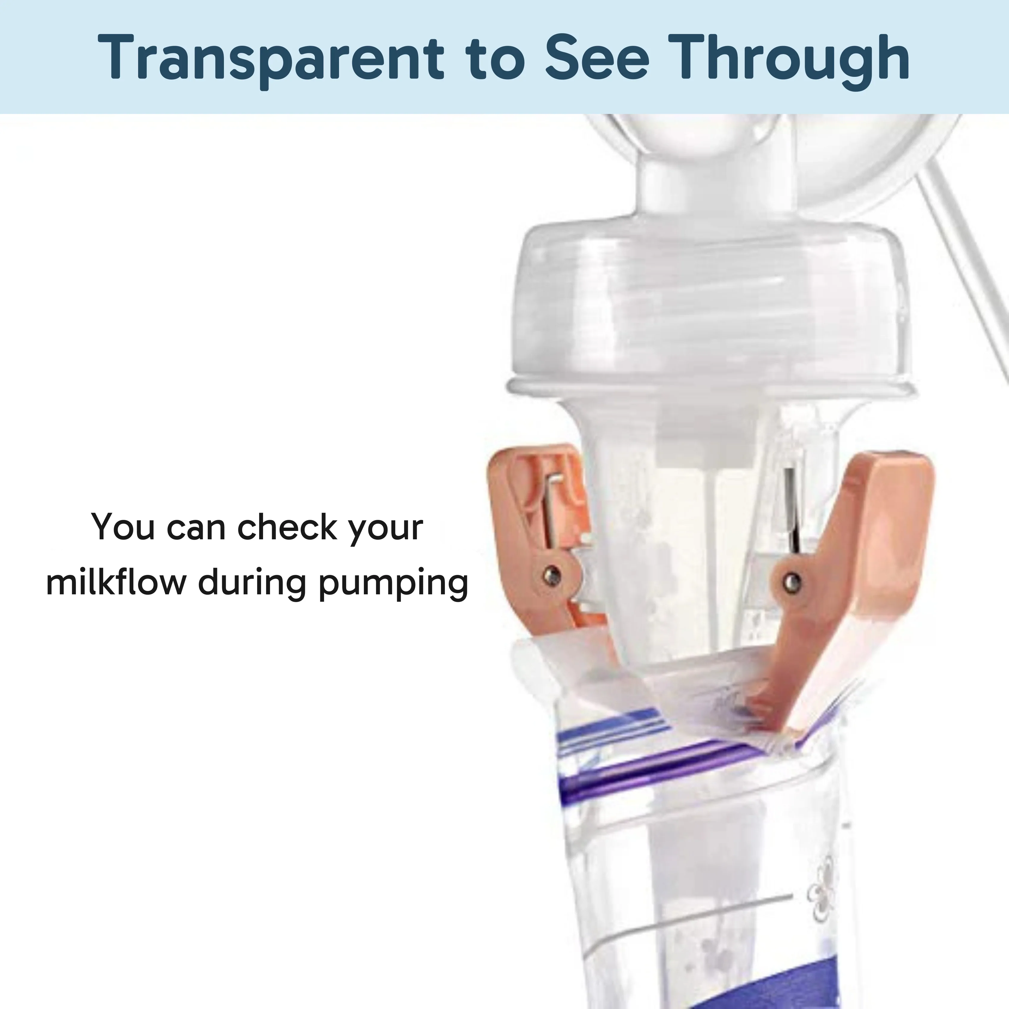 Milkbag Adapter — For Medela and Select Ameda Pumps - Image 3