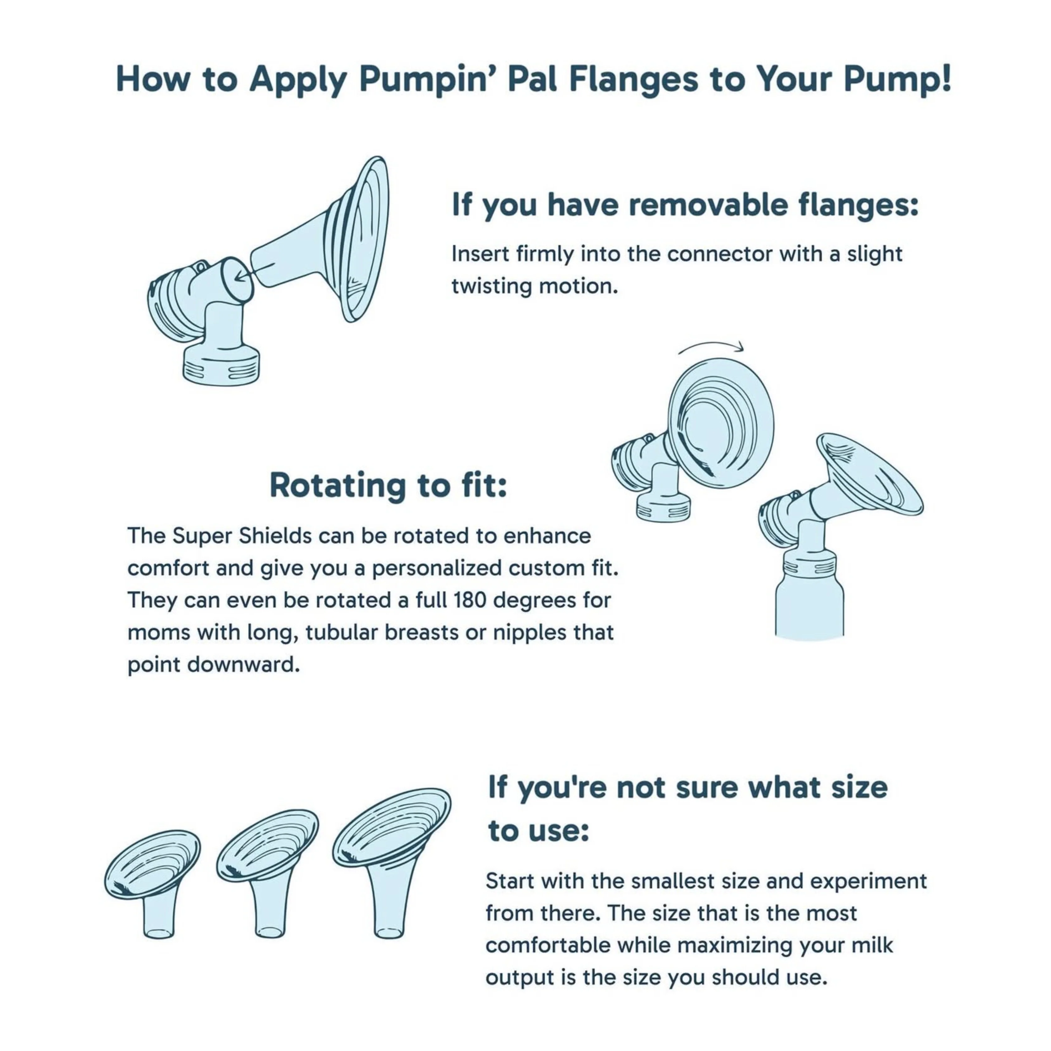 Pumpin’ Pal OptiFit Angled Flange Set - Image 3