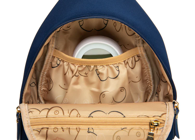 Allie Sling Pump Bag by Sarah Wells in Royal Blue - Image 4